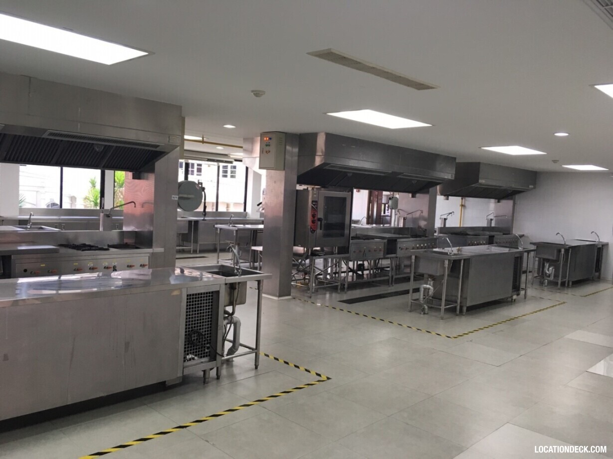 Panyapiwat Institute of Management Kitchen Facilities - Nonthaburi, Thailand Filming Location