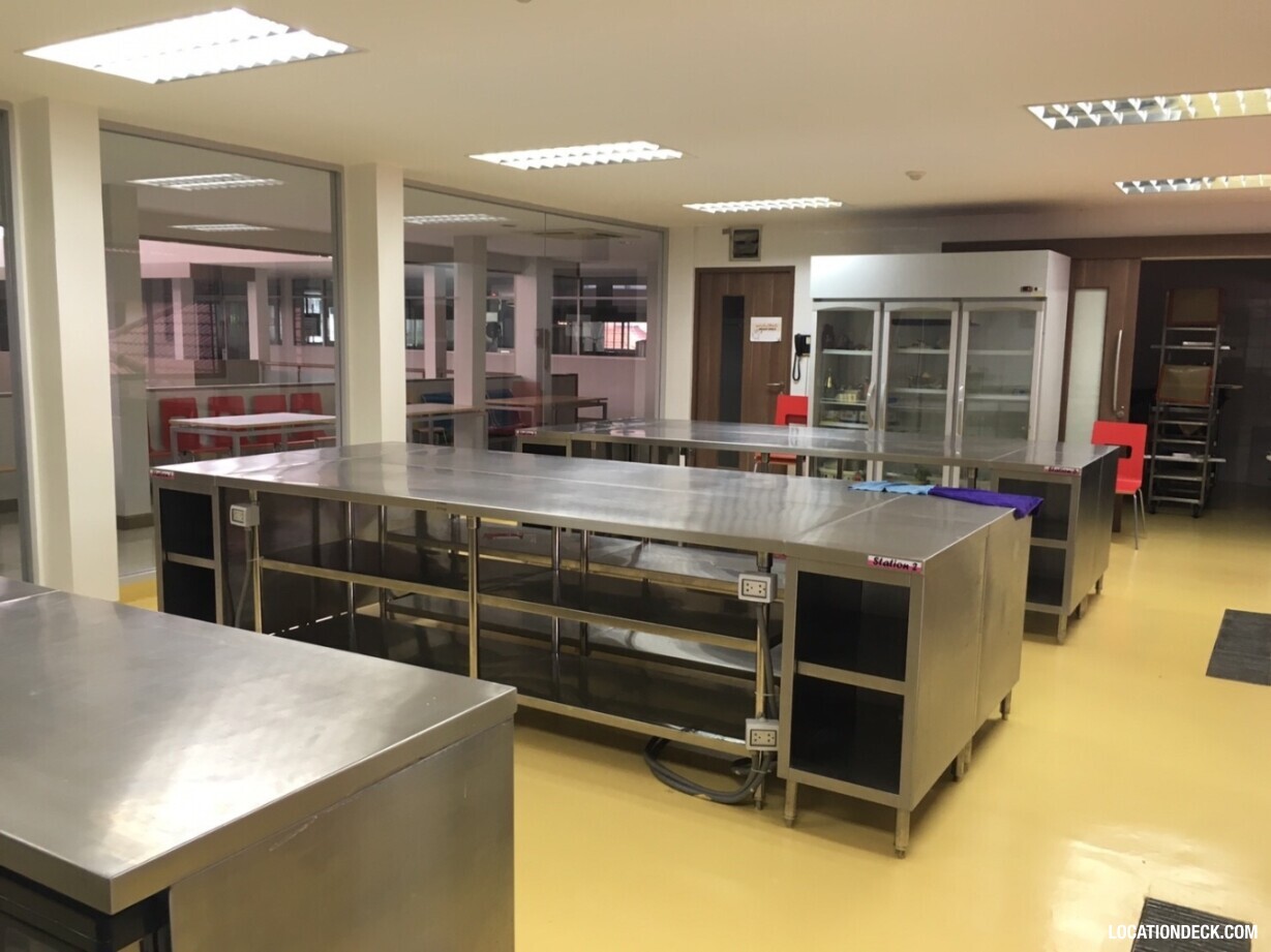 Panyapiwat Institute of Management Kitchen Facilities - Nonthaburi, Thailand Filming Location