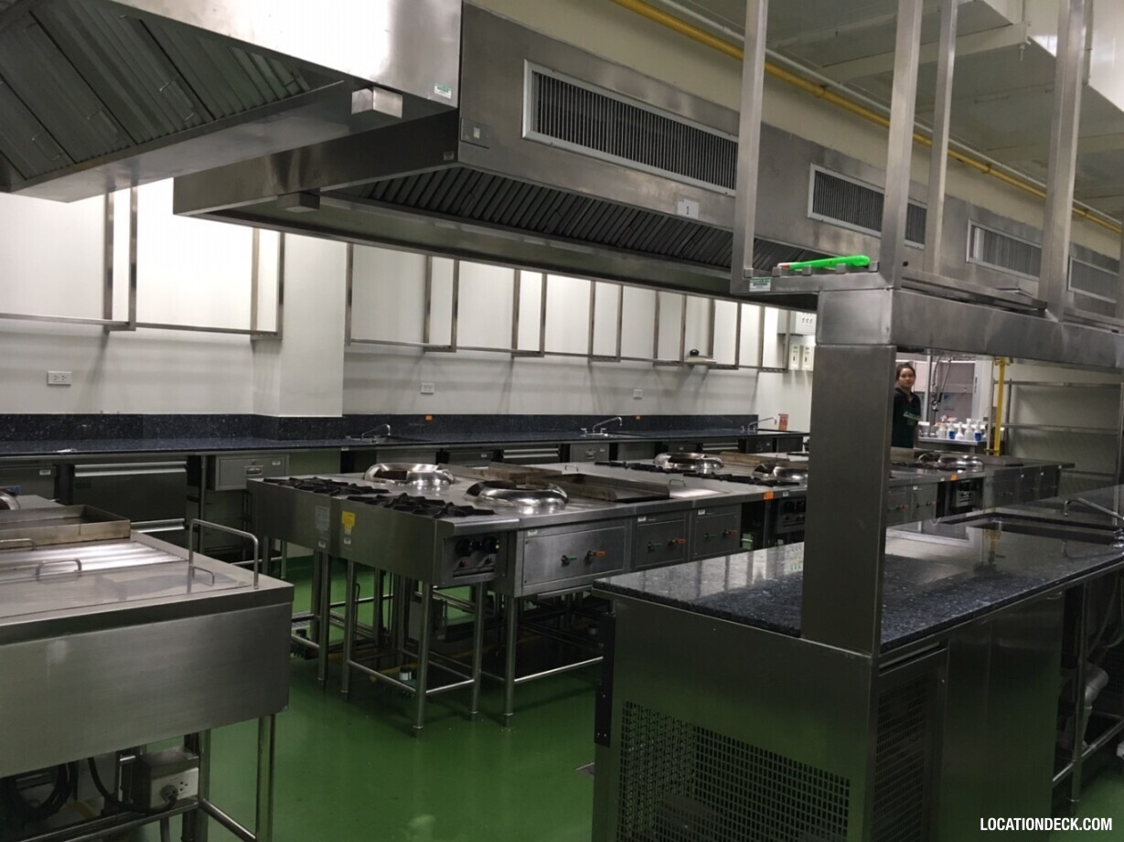 Panyapiwat Institute of Management Kitchen Facilities - Nonthaburi, Thailand Filming Location