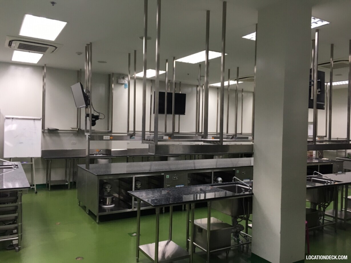 Panyapiwat Institute of Management Kitchen Facilities - Nonthaburi, Thailand Filming Location