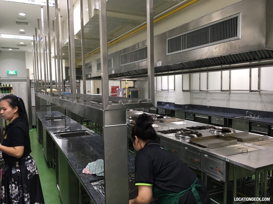 Panyapiwat Institute of Management Kitchen Facilities - Nonthaburi, Thailand Filming Location