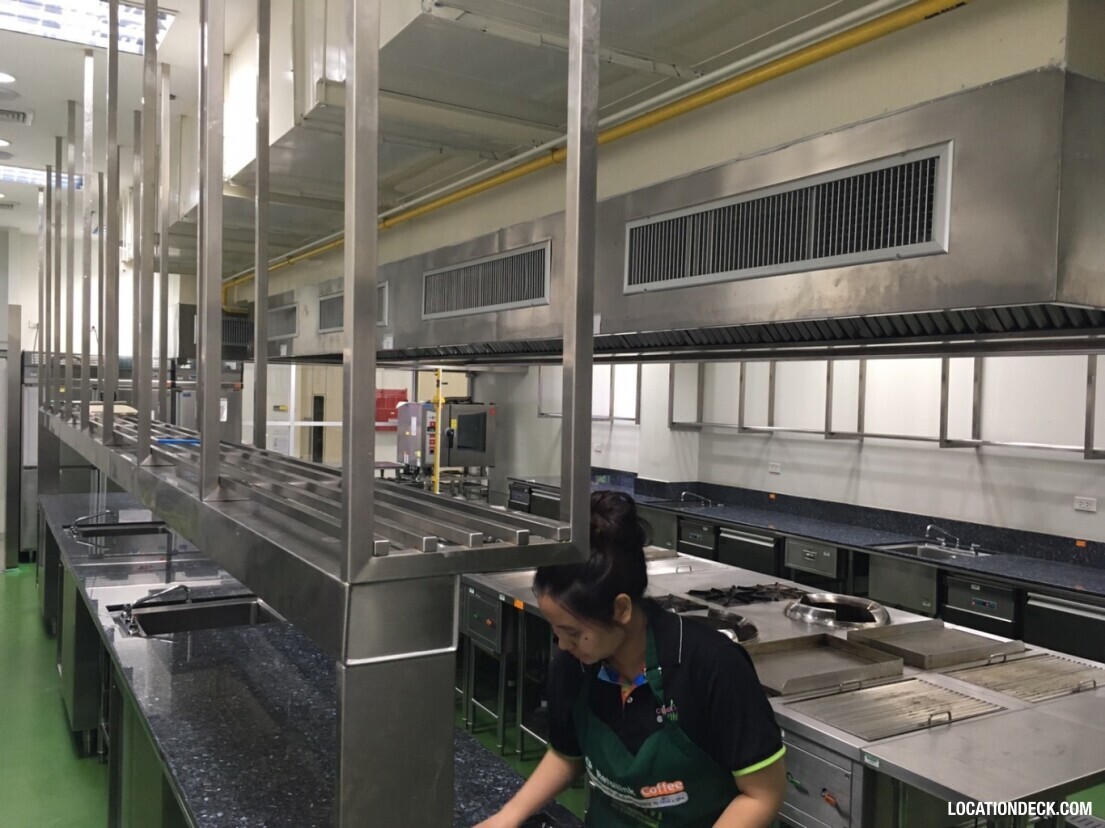 Panyapiwat Institute of Management Kitchen Facilities - Nonthaburi, Thailand Filming Location