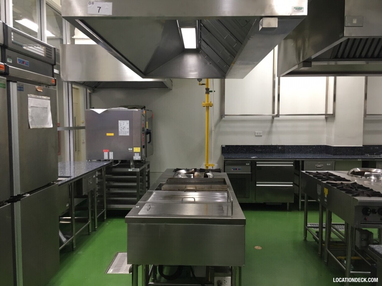 Panyapiwat Institute of Management Kitchen Facilities - Nonthaburi, Thailand Filming Location