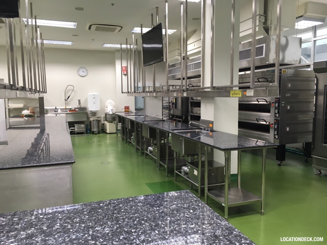 Panyapiwat Institute of Management Kitchen Facilities - Nonthaburi, Thailand Filming Location