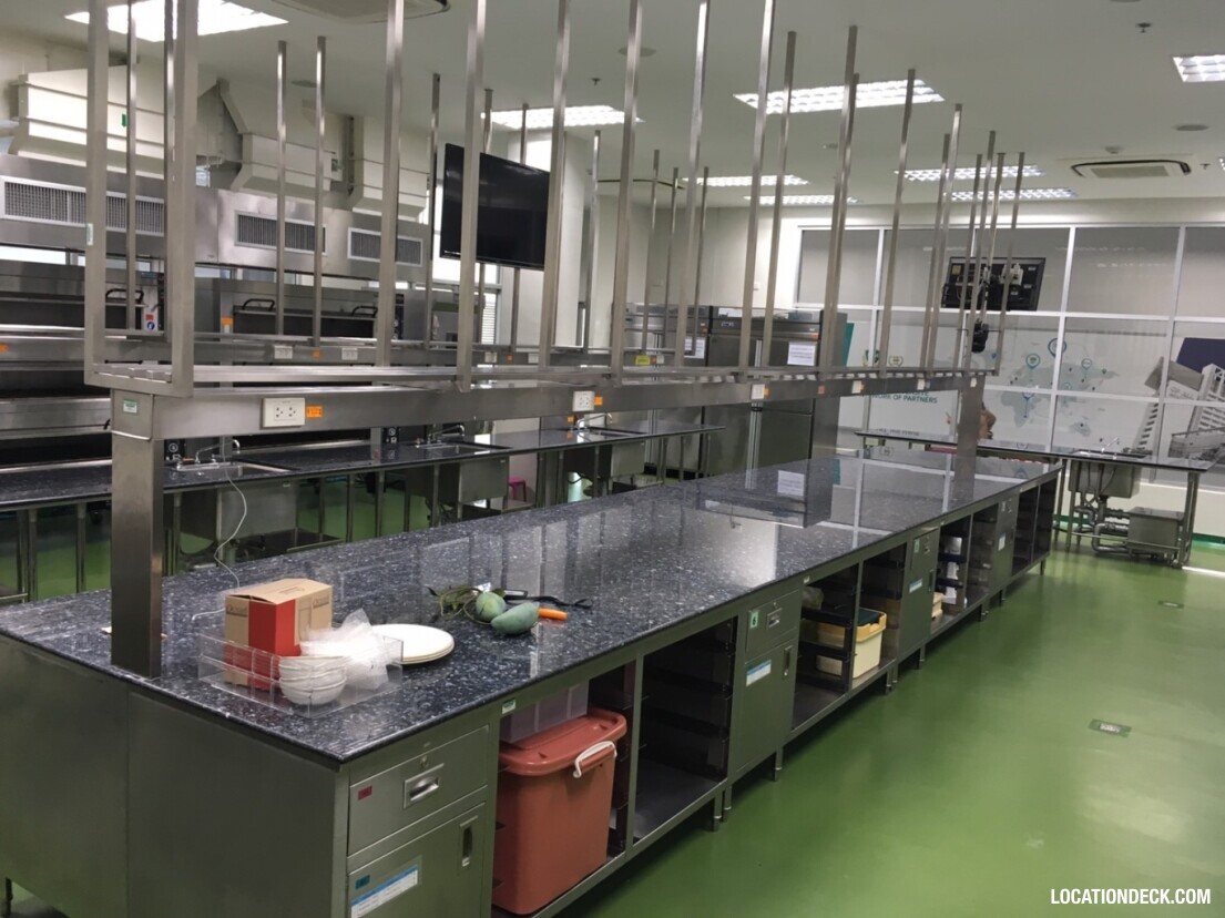Panyapiwat Institute of Management Kitchen Facilities - Nonthaburi, Thailand Filming Location