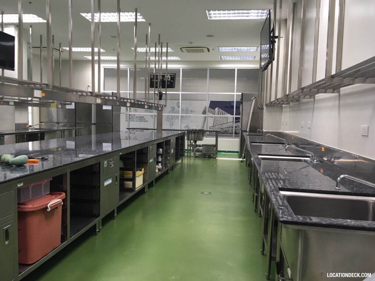 Panyapiwat Institute of Management Kitchen Facilities - Nonthaburi, Thailand Filming Location