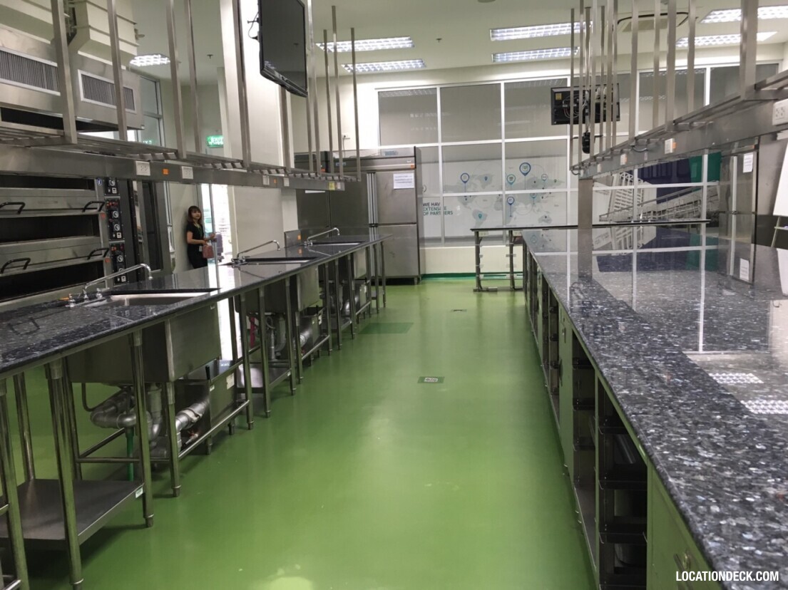 Panyapiwat Institute of Management Kitchen Facilities - Nonthaburi, Thailand Filming Location