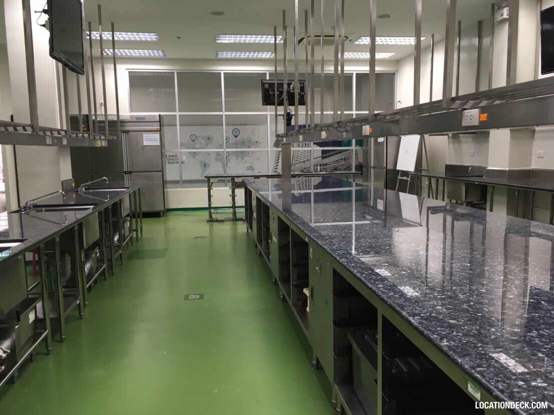 Panyapiwat Institute of Management Kitchen Facilities - Nonthaburi, Thailand Filming Location