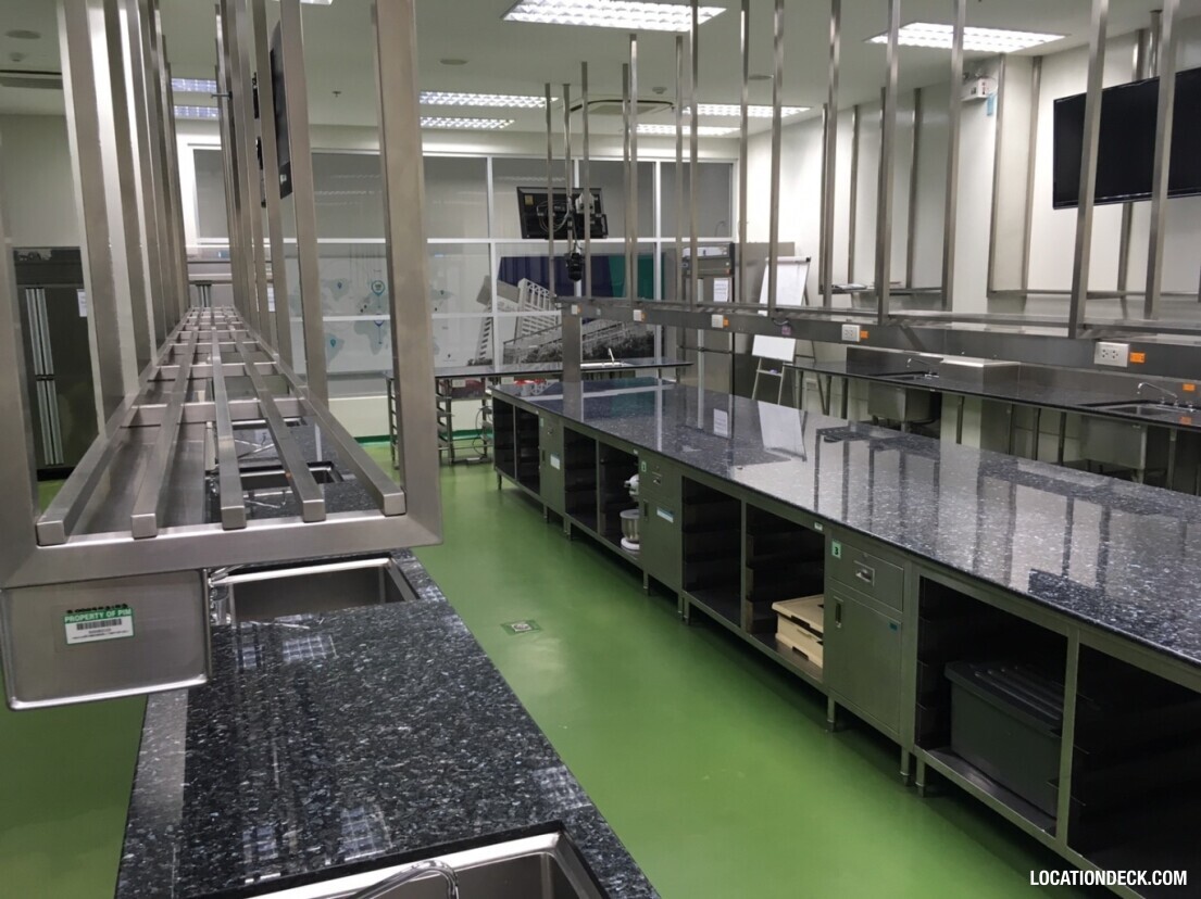 Panyapiwat Institute of Management Kitchen Facilities - Nonthaburi, Thailand Filming Location