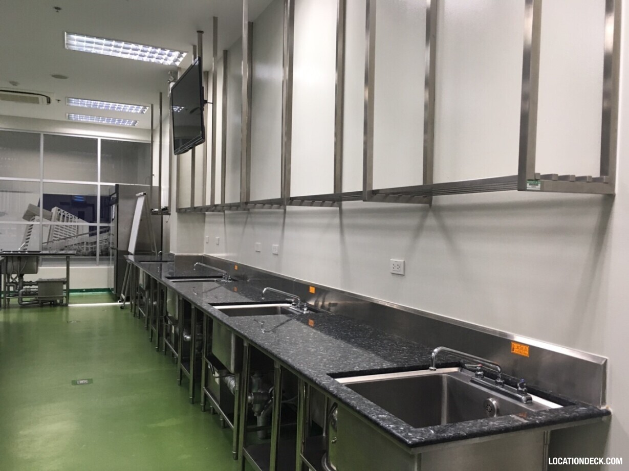 Panyapiwat Institute of Management Kitchen Facilities - Nonthaburi, Thailand Filming Location
