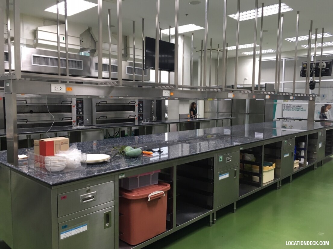 Panyapiwat Institute of Management Kitchen Facilities - Nonthaburi, Thailand Filming Location