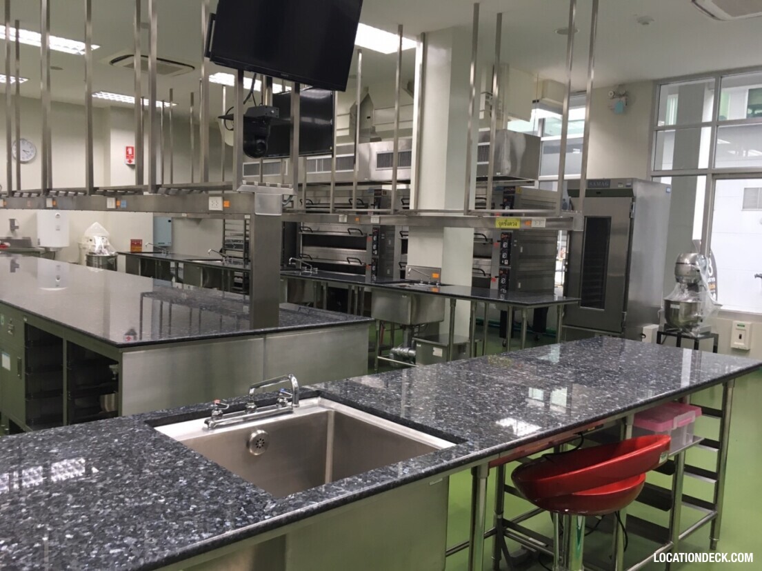Panyapiwat Institute of Management Kitchen Facilities - Nonthaburi, Thailand Filming Location