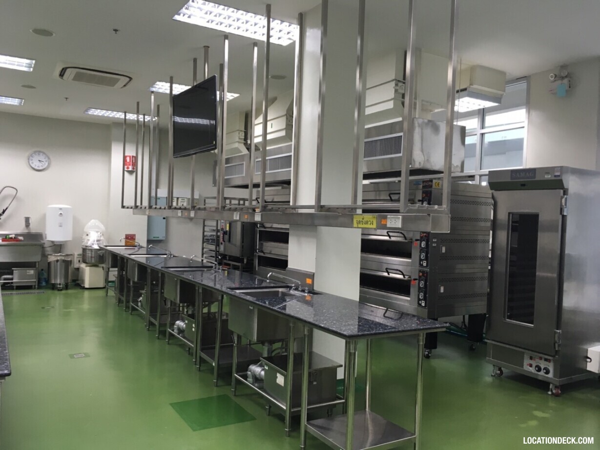 Panyapiwat Institute of Management Kitchen Facilities - Nonthaburi, Thailand Filming Location