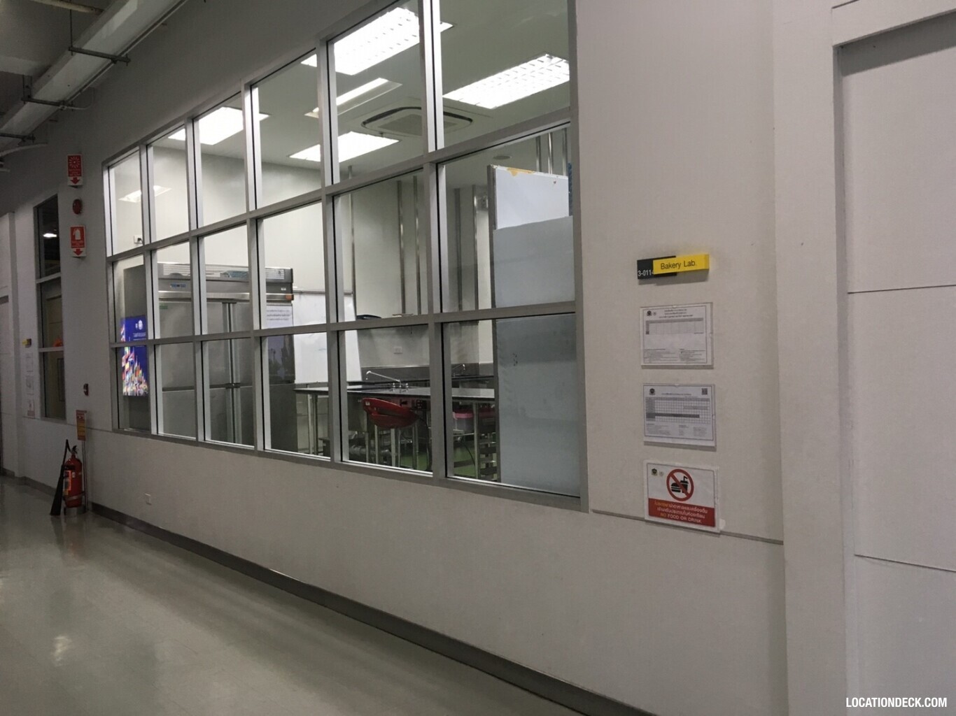 Panyapiwat Institute of Management Kitchen Facilities - Nonthaburi, Thailand Filming Location