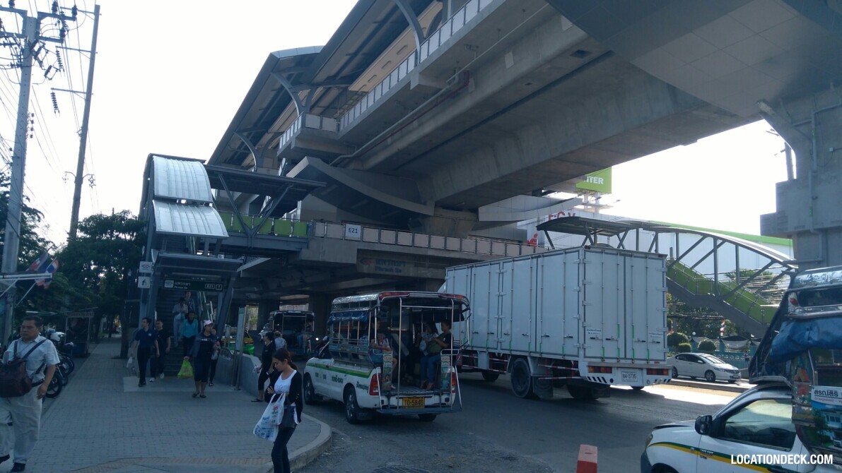 Phraek Sa BTS Station - Samut Prakan, Thailand Filming Location