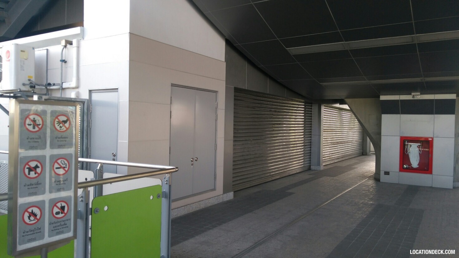 Phraek Sa BTS Station - Samut Prakan, Thailand Filming Location