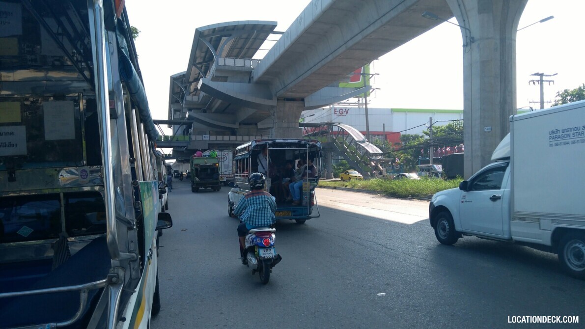 Phraek Sa BTS Station - Samut Prakan, Thailand Filming Location