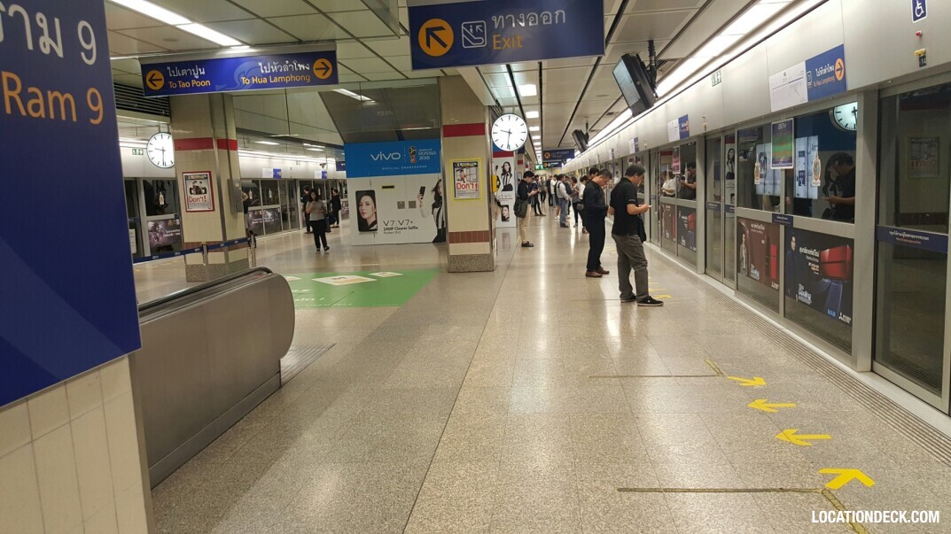 MRT Phra Ram 9 - Bangkok, Thailand Filming Location