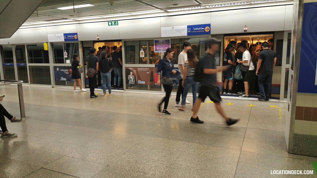 MRT Phra Ram 9 - Bangkok, Thailand Filming Location
