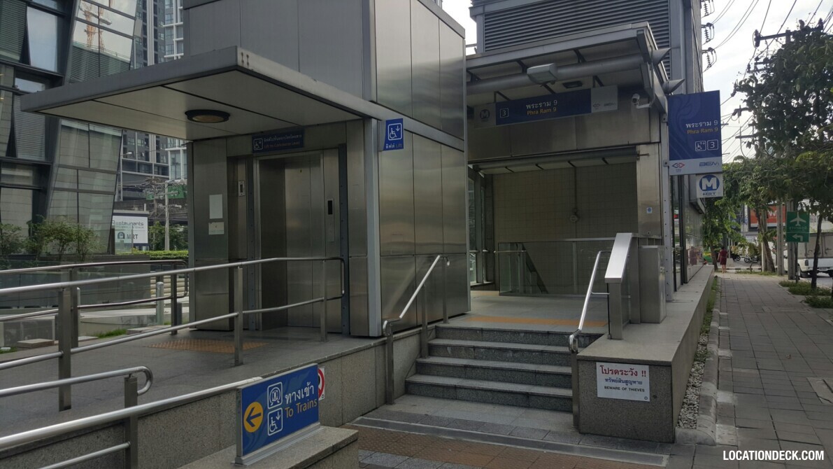 MRT Phra Ram 9 - Bangkok, Thailand Filming Location