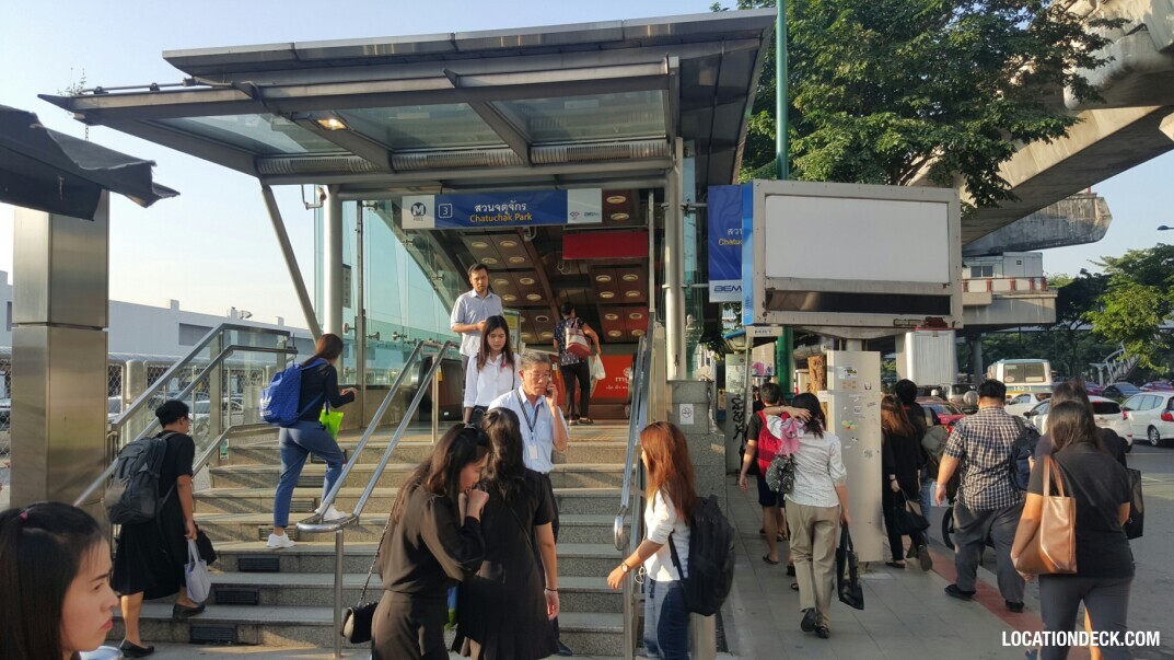 MRT Chatuchak - Bangkok, Thailand Filming Location