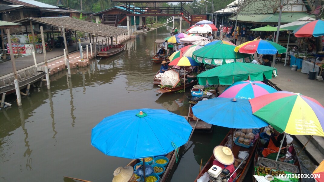 Tha Kha Floating Market - Samut Songkhram, Thailand Filming Location