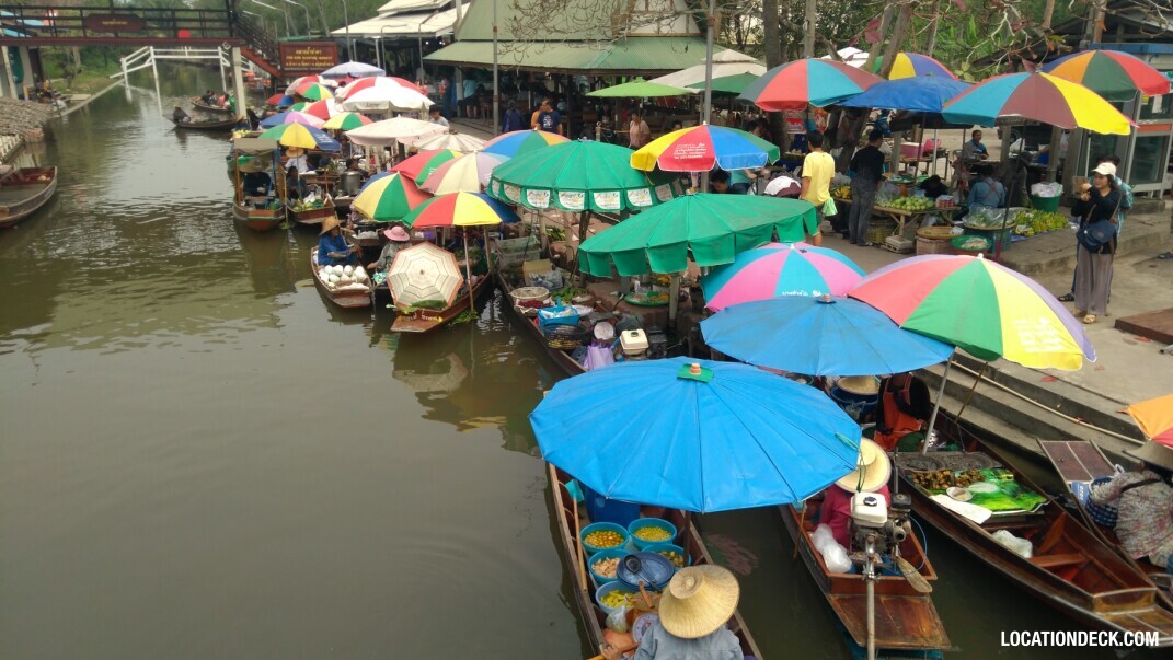 Tha Kha Floating Market - Samut Songkhram, Thailand Filming Location