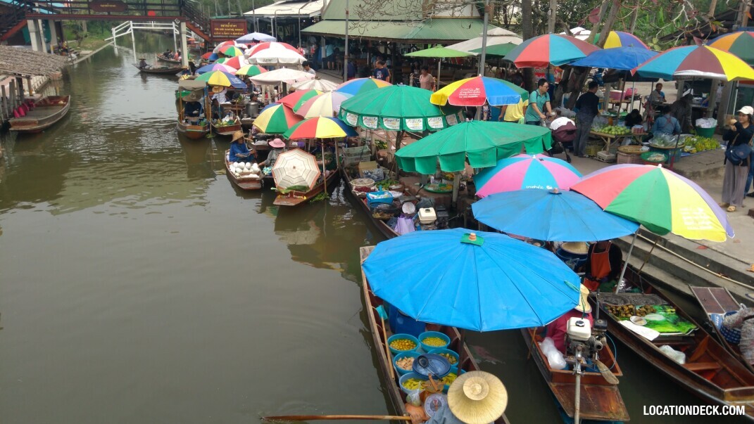 Tha Kha Floating Market - Samut Songkhram, Thailand Filming Location