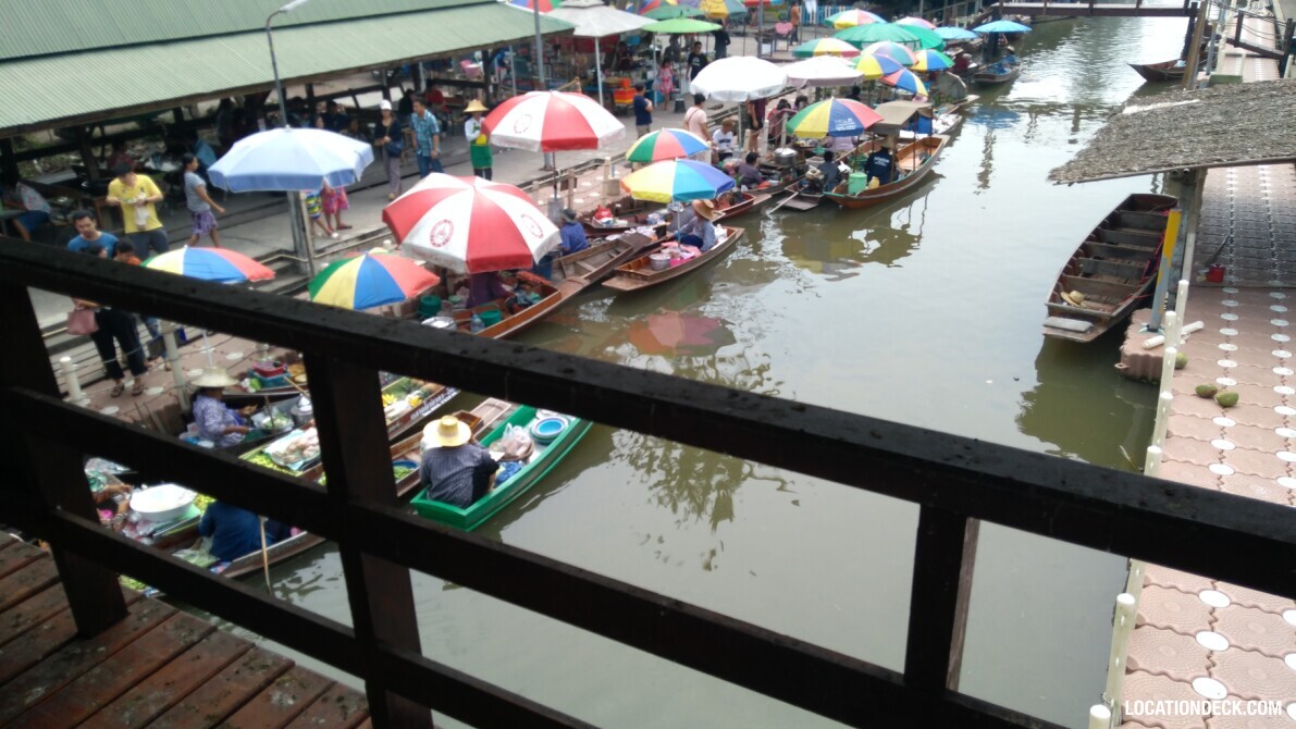 Tha Kha Floating Market - Samut Songkhram, Thailand Filming Location