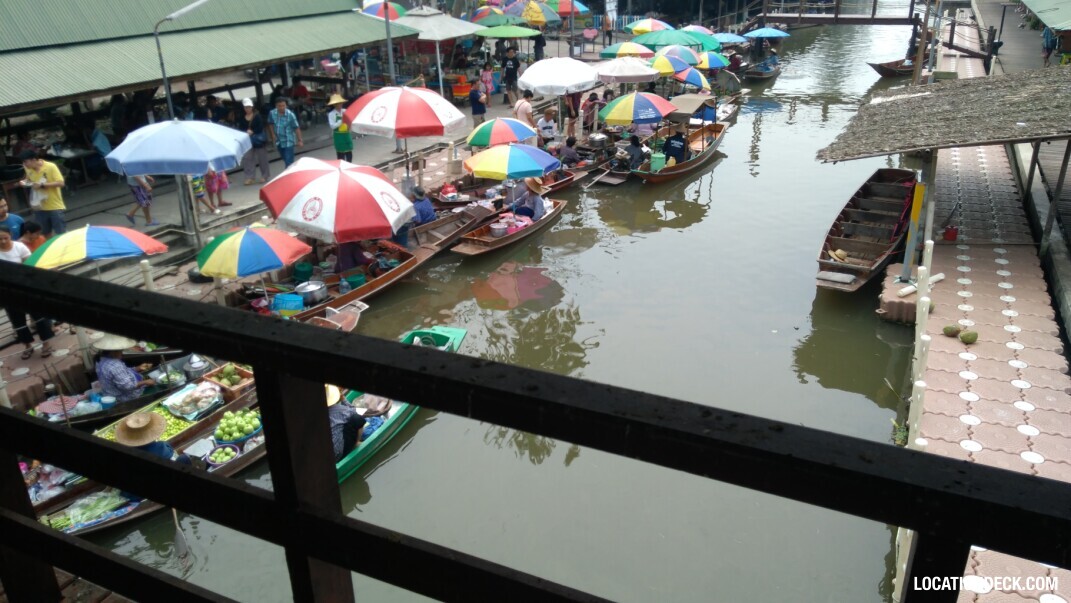 Tha Kha Floating Market - Samut Songkhram, Thailand Filming Location