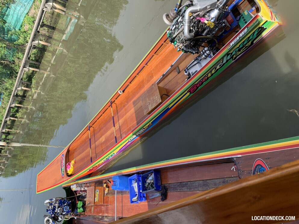 Boat Drag Racing - Samut Prakan, Thailand Filming Location