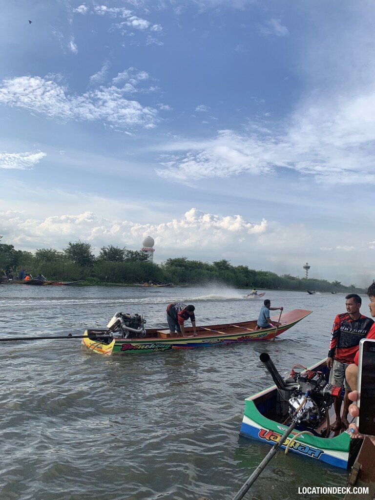 Boat Drag Racing - Samut Prakan, Thailand Filming Location