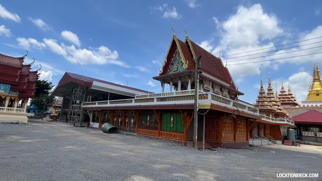 Wat Rat Prakhong Temple - Nonthaburi, Thailand Filming Location