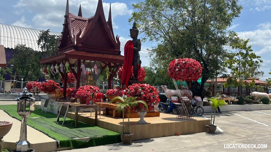 Wat Rat Prakhong Temple - Nonthaburi, Thailand Filming Location