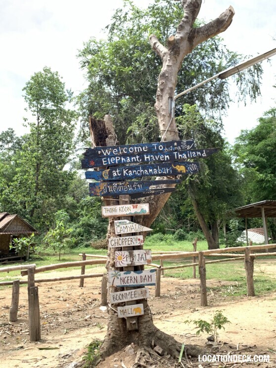 Elephant World - Kanchanaburi, Thailand Filming Location