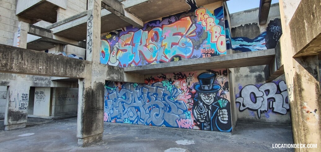 Muang Thong Thani Abandoned Building - Nonthaburi, Thailand Filming Location