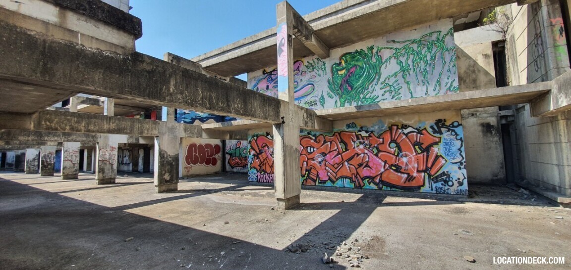 Muang Thong Thani Abandoned Building - Nonthaburi, Thailand Filming Location