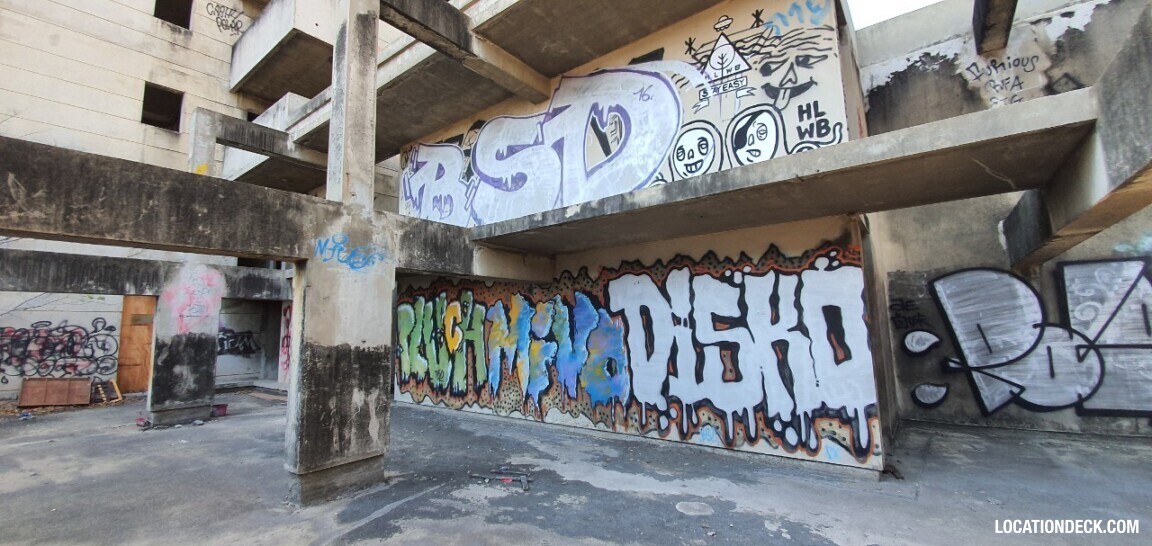 Muang Thong Thani Abandoned Building - Nonthaburi, Thailand Filming Location