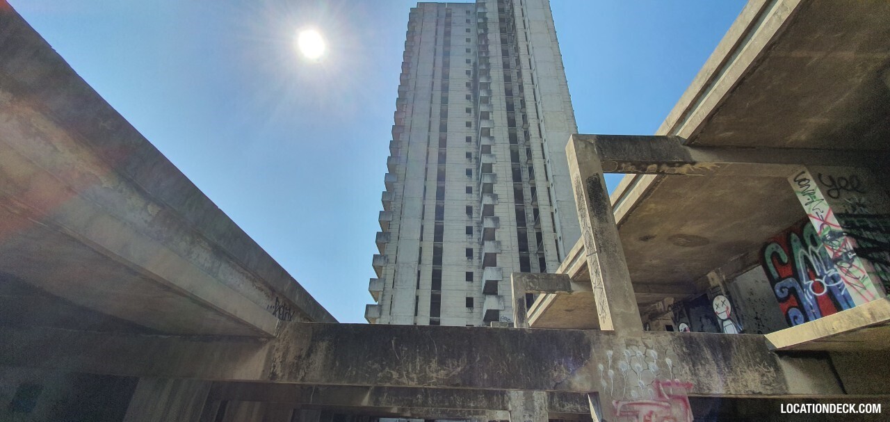 Muang Thong Thani Abandoned Building - Nonthaburi, Thailand Filming Location