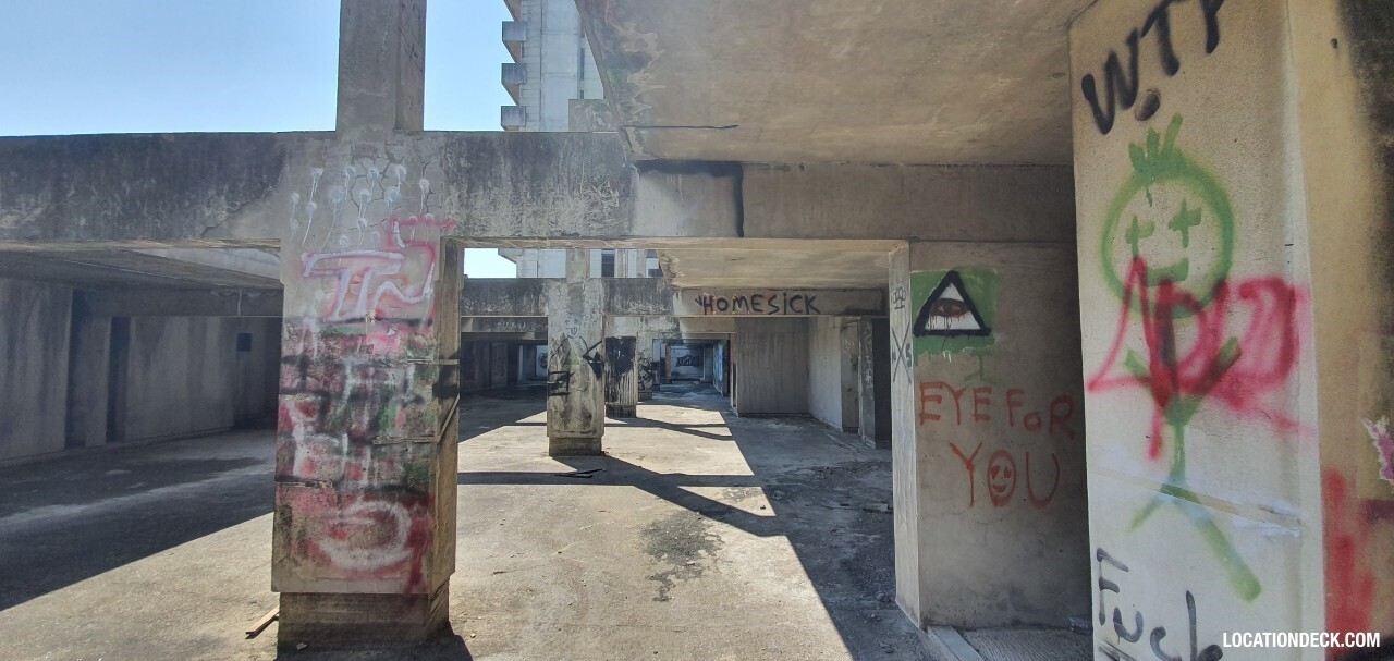 Muang Thong Thani Abandoned Building - Nonthaburi, Thailand Filming Location