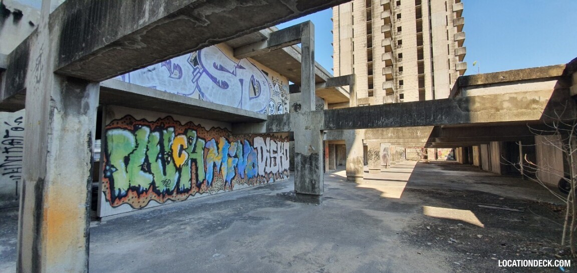 Muang Thong Thani Abandoned Building - Nonthaburi, Thailand Filming Location