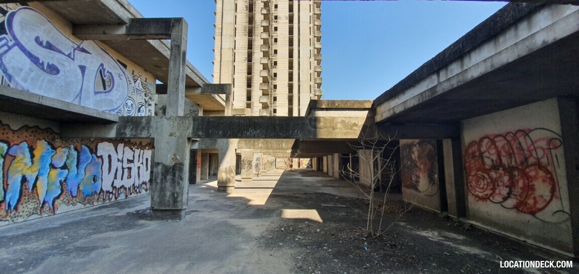 Muang Thong Thani Abandoned Building - Nonthaburi, Thailand Filming Location