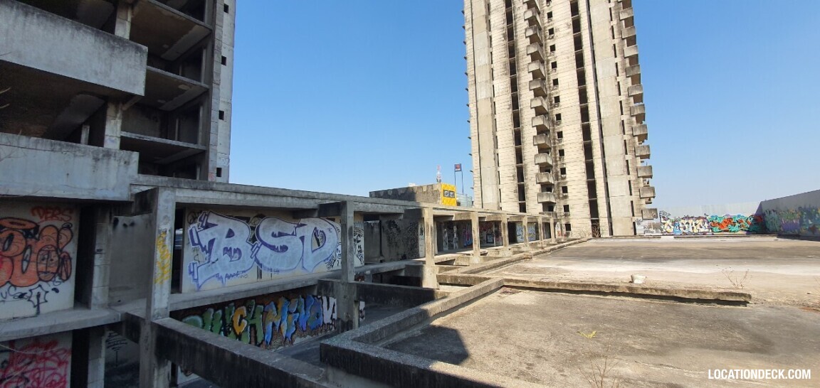 Muang Thong Thani Abandoned Building - Nonthaburi, Thailand Filming Location