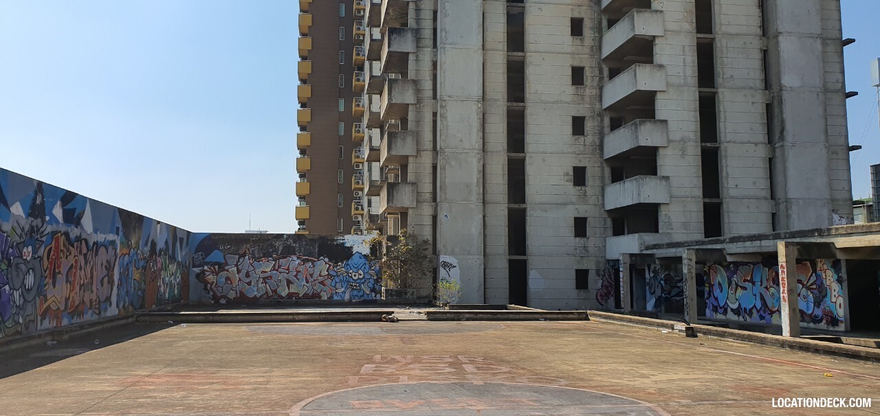 Muang Thong Thani Abandoned Building - Nonthaburi, Thailand Filming Location