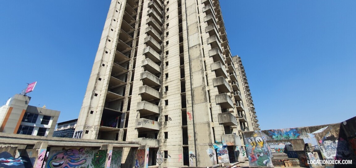 Muang Thong Thani Abandoned Building - Nonthaburi, Thailand Filming Location