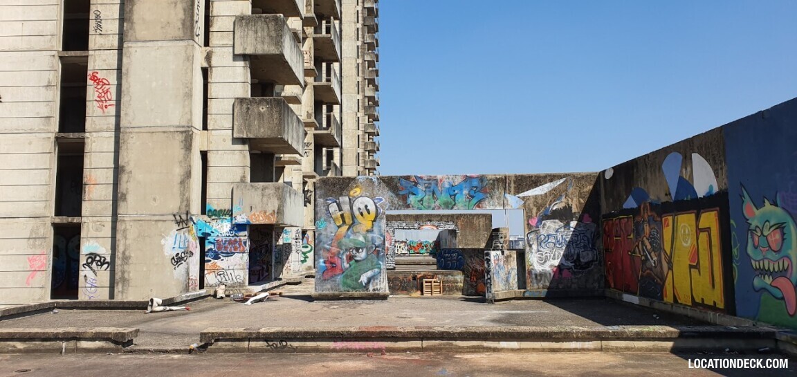 Muang Thong Thani Abandoned Building - Nonthaburi, Thailand Filming Location