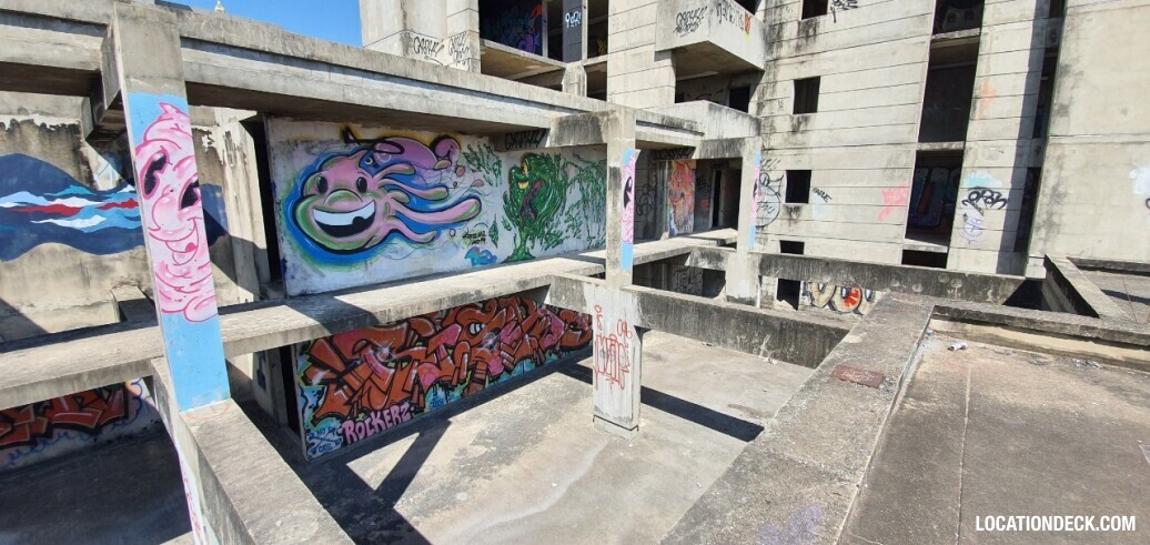Muang Thong Thani Abandoned Building - Nonthaburi, Thailand Filming Location