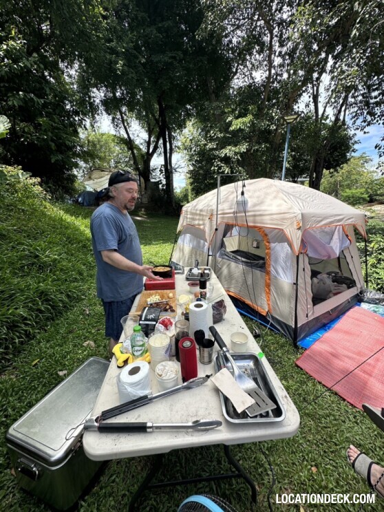 Jeep  Jeap Camping Campground - Saraburi, Thailand Filming Location