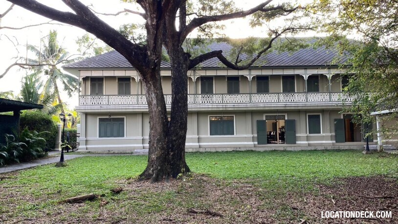 Bang Yang Colonial Mansion - Samut Sakhon, Thailand Filming Location