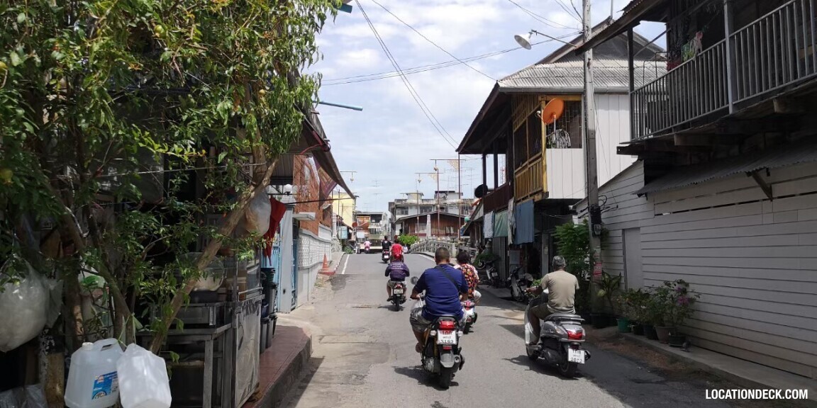 Riverside Old Community - Phetchaburi, Thailand Filming Location
